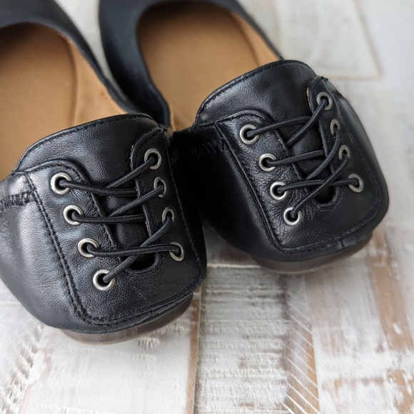 LUCKY BRAND Echo Leather Ballet Flats, Size 9.5 - Picture 3 of 5